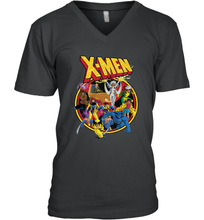 Load image into Gallery viewer, Marvel X Men Animated Series Retro 90s Men's V-Neck
