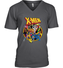 Load image into Gallery viewer, Marvel X Men Animated Series Retro 90s Men's V-Neck
