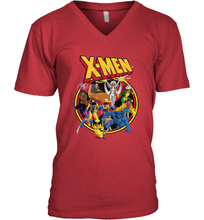 Load image into Gallery viewer, Marvel X Men Animated Series Retro 90s Men's V-Neck
