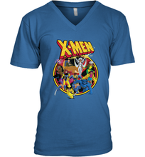 Load image into Gallery viewer, Marvel X Men Animated Series Retro 90s Men's V-Neck
