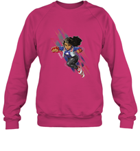 Load image into Gallery viewer, Marvel Rising Secret Warriors Miss America Action Pose Crewneck Sweatshirt
