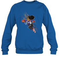 Load image into Gallery viewer, Marvel Rising Secret Warriors Miss America Action Pose Crewneck Sweatshirt
