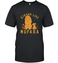 Load image into Gallery viewer, Disney Lion King Simba Strong Like Mufasa Men's T-Shirt
