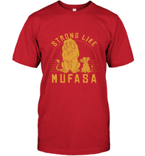 Load image into Gallery viewer, Disney Lion King Simba Strong Like Mufasa Men's T-Shirt
