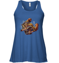 Load image into Gallery viewer, Marvel The Defenders Luke Cage Iron Fist Women's Racerback Tank
