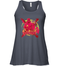 Load image into Gallery viewer, Marvel X Men Gambit Retro 90s Women's Racerback Tank
