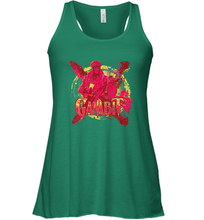 Load image into Gallery viewer, Marvel X Men Gambit Retro 90s Women's Racerback Tank
