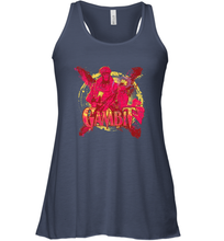 Load image into Gallery viewer, Marvel X Men Gambit Retro 90s Women's Racerback Tank
