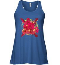 Load image into Gallery viewer, Marvel X Men Gambit Retro 90s Women's Racerback Tank
