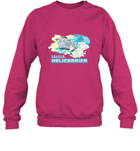 Load image into Gallery viewer, Marvel S.H.I.E.L.D. Helicarrier Protecting The Skies Crewneck Sweatshirt
