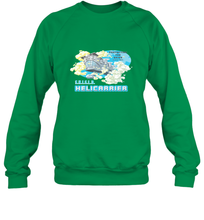 Load image into Gallery viewer, Marvel S.H.I.E.L.D. Helicarrier Protecting The Skies Crewneck Sweatshirt
