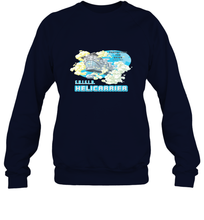 Load image into Gallery viewer, Marvel S.H.I.E.L.D. Helicarrier Protecting The Skies Crewneck Sweatshirt
