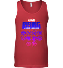Load image into Gallery viewer, Marvel Rising Secret Warriors Hero Emblem Logo Men's Tank Top
