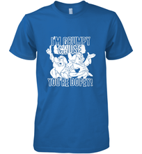Load image into Gallery viewer, Disney Snow White Grumpy Cause You're Dopey Men's Premium T-Shirt
