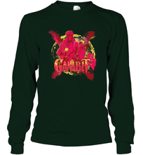 Load image into Gallery viewer, Marvel X Men Gambit Retro 90s Long Sleeve T-Shirt
