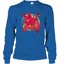 Load image into Gallery viewer, Marvel X Men Gambit Retro 90s Long Sleeve T-Shirt
