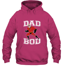 Load image into Gallery viewer, Disney Pixar Incredibles Mr. Incredible Dad Bod Portrait Hooded Sweatshirt
