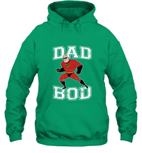 Load image into Gallery viewer, Disney Pixar Incredibles Mr. Incredible Dad Bod Portrait Hooded Sweatshirt
