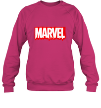 Load image into Gallery viewer, Marvel Logo Melting Letters Halloween Crewneck Sweatshirt
