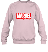 Load image into Gallery viewer, Marvel Logo Melting Letters Halloween Crewneck Sweatshirt
