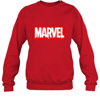 Load image into Gallery viewer, Marvel Logo Melting Letters Halloween Crewneck Sweatshirt
