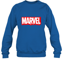 Load image into Gallery viewer, Marvel Logo Melting Letters Halloween Crewneck Sweatshirt
