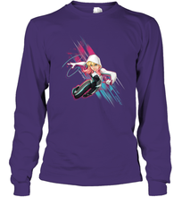 Load image into Gallery viewer, Marvel Rising Secret Warriors Ghost Spider Action Pose Long Sleeve T-Shirt
