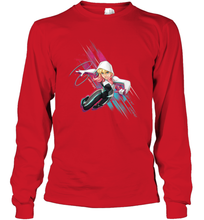 Load image into Gallery viewer, Marvel Rising Secret Warriors Ghost Spider Action Pose Long Sleeve T-Shirt
