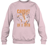 Load image into Gallery viewer, Marvel Spider Man Caught In A Web Halloween Crewneck Sweatshirt
