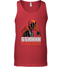 Load image into Gallery viewer, Marvel Deadpool SHHH No One Cares Whisper Men's Tank Top
