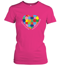 Load image into Gallery viewer, April is autism awareness month T shirt Women's T-Shirt
