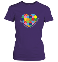 Load image into Gallery viewer, April is autism awareness month T shirt Women's T-Shirt
