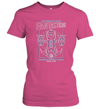 Load image into Gallery viewer, Marvel Fantastic Four Fantasticar Neon Lights Women's T-Shirt
