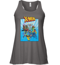 Load image into Gallery viewer, Marvel X Men Animated Series Poster Retro 90s Women's Racerback Tank
