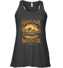 Load image into Gallery viewer, Disney The Lion King Live Action Hakuna Matata Sunset Poster Women's Racerback Tank
