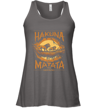Load image into Gallery viewer, Disney The Lion King Live Action Hakuna Matata Sunset Poster Women's Racerback Tank
