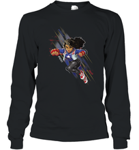 Load image into Gallery viewer, Marvel Rising Secret Warriors Miss America Action Pose Long Sleeve T-Shirt
