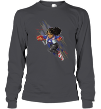 Load image into Gallery viewer, Marvel Rising Secret Warriors Miss America Action Pose Long Sleeve T-Shirt
