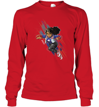 Load image into Gallery viewer, Marvel Rising Secret Warriors Miss America Action Pose Long Sleeve T-Shirt
