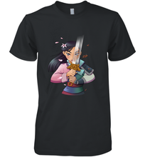 Load image into Gallery viewer, Disney Mulan Anime Half Girl Half Warrior Men's Premium T-Shirt
