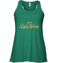 Load image into Gallery viewer, Disney Lady and the Tramp Logo Women's Racerback Tank
