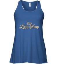 Load image into Gallery viewer, Disney Lady and the Tramp Logo Women's Racerback Tank
