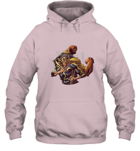 Load image into Gallery viewer, Marvel The Defenders Luke Cage Iron Fist Hooded Sweatshirt
