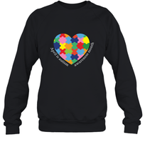 Load image into Gallery viewer, April is autism awareness month T shirt Crewneck Sweatshirt
