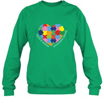 Load image into Gallery viewer, April is autism awareness month T shirt Crewneck Sweatshirt
