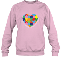Load image into Gallery viewer, April is autism awareness month T shirt Crewneck Sweatshirt
