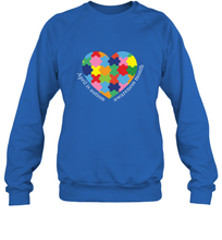 Load image into Gallery viewer, April is autism awareness month T shirt Crewneck Sweatshirt
