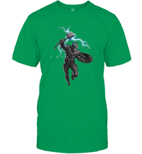Load image into Gallery viewer, Marvel Avengers Endgame Captain America Assemble Lightning Men's T-Shirt
