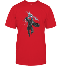 Load image into Gallery viewer, Marvel Avengers Endgame Captain America Assemble Lightning Men's T-Shirt
