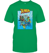 Load image into Gallery viewer, Marvel X Men Animated Series Poster Retro 90s Men's T-Shirt
